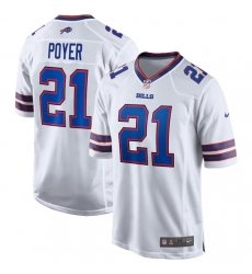 Men Buffalo Bills 21 Jordan Poyer White Stitched Game Jersey Men Buffalo Bills 21 Jordan Poyer White Stitched Game Jersey