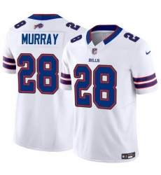 Men Buffalo Bills 28 Latavius Murray White 2023 F U S E Vapor Untouchable Limited Stitched Football Jersey Men Buffalo Bills 28 Latavius Murray White 2023 F U S E Vapor Untouchable Limited Stitched Football Jersey