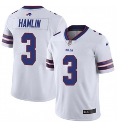 Men Buffalo Bills 3 Damar Hamlin White Vapor Untouchable Limited Stitched Jersey Men Buffalo Bills 3 Damar Hamlin White Vapor Untouchable Limited Stitched Jersey
