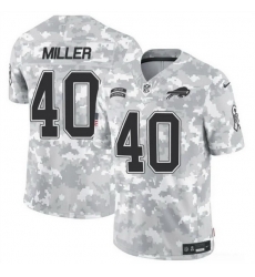 Men Buffalo Bills 40 Von Miller 2024 F U S E Arctic Camo Salute To Service Limited Stitched Football Jersey Men Buffalo Bills 40 Von Miller 2024 F U S E Arctic Camo Salute To Service Limited Stitched Football Jersey