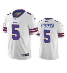 Men Buffalo Bills 5 Marquez Stevenson White Vapor Untouchable Limited Stitched jersey Men Buffalo Bills 5 Marquez Stevenson White Vapor Untouchable Limited Stitched jersey