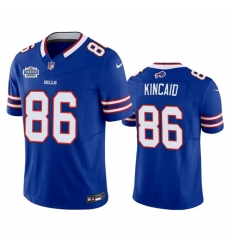 Men Buffalo Bills 86 Dalton Kincaid Blue 2023 F U S E With Prem1ere Patch Vapor Untouchable Limited Stitched Football Jersey Men Buffalo Bills 86 Dalton Kincaid Blue 2023 F U S E With Prem1ere Patch Vapor Untouchable Limited Stitched Football Jersey