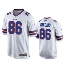 Men Buffalo Bills #86 Dalton Kincaid White Vapor Limited Stitched NFL Nike Jersey Men Buffalo Bills #86 Dalton Kincaid White Vapor Limited Stitched NFL Nike Jersey