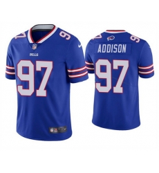Men Buffalo Bills 97 Mario Addison Blue Vapor Untouchable Limited Stitched Jersey Men Buffalo Bills 97 Mario Addison Blue Vapor Untouchable Limited Stitched Jersey