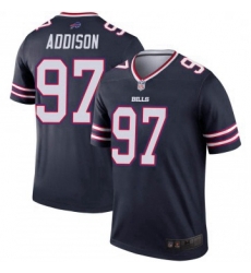 Men Buffalo Bills Mario Addison Navy Legend Inverted Jersey By Nike Men Buffalo Bills Mario Addison Navy Legend Inverted Jersey By Nike