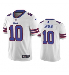 Men's Buffalo Bills #10 Khalil Shakir White Vapor Untouchable Limited Stitched Jersey Men's Buffalo Bills #10 Khalil Shakir White Vapor Untouchable Limited Stitched Jersey