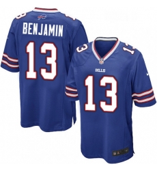 Mens Nike Buffalo Bills 13 Kelvin Benjamin Game Royal Blue Team Color NFL Jersey Mens Nike Buffalo Bills 13 Kelvin Benjamin Game Royal Blue Team Color NFL Jersey