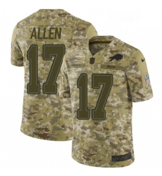 Mens Nike Buffalo Bills 17 Josh Allen Limited Camo 2018 Salute to Service NFL Jersey Mens Nike Buffalo Bills 17 Josh Allen Limited Camo 2018 Salute to Service NFL Jersey