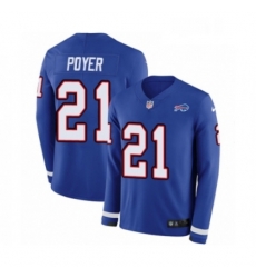 Mens Nike Buffalo Bills 21 Jordan Poyer Limited Royal Blue Therma Long Sleeve NFL Jersey Mens Nike Buffalo Bills 21 Jordan Poyer Limited Royal Blue Therma Long Sleeve NFL Jersey