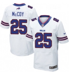 Mens Nike Buffalo Bills 25 LeSean McCoy Elite White NFL Jersey Mens Nike Buffalo Bills 25 LeSean McCoy Elite White NFL Jersey