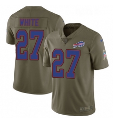 Mens Nike Buffalo Bills 27 TreDavious White Limited Olive 2017 Salute to Service NFL Jersey Mens Nike Buffalo Bills 27 TreDavious White Limited Olive 2017 Salute to Service NFL Jersey