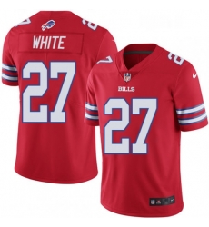 Mens Nike Buffalo Bills 27 TreDavious White Limited Red Rush Vapor Untouchable NFL Jersey Mens Nike Buffalo Bills 27 TreDavious White Limited Red Rush Vapor Untouchable NFL Jersey