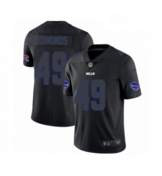Mens Nike Buffalo Bills 49 Tremaine Edmunds Limited Black Rush Impact NFL Jersey Mens Nike Buffalo Bills 49 Tremaine Edmunds Limited Black Rush Impact NFL Jersey