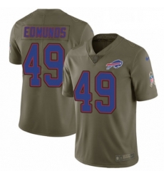Mens Nike Buffalo Bills 49 Tremaine Edmunds Limited Olive 2017 Salute to Service NFL Jersey Mens Nike Buffalo Bills 49 Tremaine Edmunds Limited Olive 2017 Salute to Service NFL Jersey