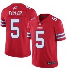 Mens Nike Buffalo Bills 5 Tyrod Taylor Limited Red Rush Vapor Untouchable NFL Jersey Mens Nike Buffalo Bills 5 Tyrod Taylor Limited Red Rush Vapor Untouchable NFL Jersey