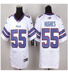 New Buffalo Bills #55 Jerry Hughes White Men Stitched NFL New Elite Jersey New Buffalo Bills #55 Jerry Hughes White Men Stitched NFL New Elite Jersey