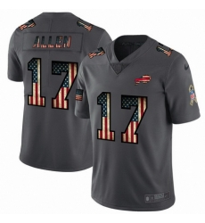 Nike Bills 17 Josh Allen 2019 Salute To Service USA Flag Fashion Limited Jersey Nike Bills 17 Josh Allen 2019 Salute To Service USA Flag Fashion Limited Jersey
