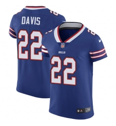 Nike Bills #22 Vontae Davis Royal Blue Team Color Mens Stitched NFL Vapor Untouchable Elite Jersey Nike Bills #22 Vontae Davis Royal Blue Team Color Mens Stitched NFL Vapor Untouchable Elite Jersey