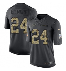 Nike Bills #24 Stephon Gilmore Black Mens Stitched NFL Limited 2016 Salute To Service Jersey Nike Bills #24 Stephon Gilmore Black Mens Stitched NFL Limited 2016 Salute To Service Jersey