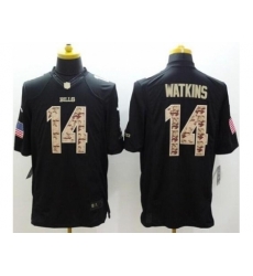Nike Buffalo Bills 14 Sammy Watkins Black Limited Salute to Service NFL Jersey Nike Buffalo Bills 14 Sammy Watkins Black Limited Salute to Service NFL Jersey