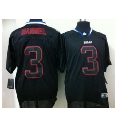 Nike Buffalo Bills 3 EJ Manuel Light Out Black Elite NFL Jersey Nike Buffalo Bills 3 EJ Manuel Light Out Black Elite NFL Jersey