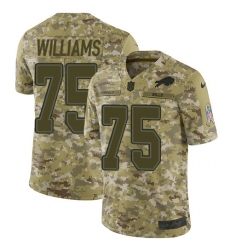 Nike Buffalo Bills 75 Daryl Williams Camo Men Stitched NFL Limited 2018 Salute To Service Jersey Nike Buffalo Bills 75 Daryl Williams Camo Men Stitched NFL Limited 2018 Salute To Service Jersey