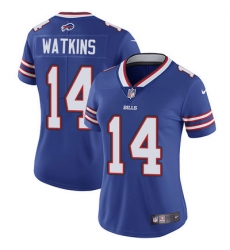 Nike Bills #14 Sammy Watkins Royal Blue Team Color Womens Stitched NFL Vapor Untouchable Limited Jersey Nike Bills #14 Sammy Watkins Royal Blue Team Color Womens Stitched NFL Vapor Untouchable Limited Jersey