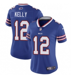 Womens Nike Buffalo Bills 12 Jim Kelly Elite Royal Blue Team Color NFL Jersey Womens Nike Buffalo Bills 12 Jim Kelly Elite Royal Blue Team Color NFL Jersey