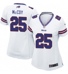 Womens Nike Buffalo Bills 25 LeSean McCoy Game White NFL Jersey Womens Nike Buffalo Bills 25 LeSean McCoy Game White NFL Jersey