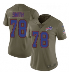 Womens Nike Buffalo Bills 78 Bruce Smith Limited Olive 2017 Salute to Service NFL Jersey Womens Nike Buffalo Bills 78 Bruce Smith Limited Olive 2017 Salute to Service NFL Jersey