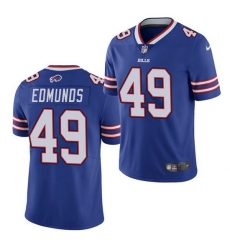 Youth Buffalo Bills 49 Tremaine Edmunds Blue Vapor Untouchable Limited Stitched Jersey Youth Buffalo Bills 49 Tremaine Edmunds Blue Vapor Untouchable Limited Stitched Jersey