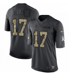 Youth Nike Buffalo Bills 17 Josh Allen Limited Black 2016 Salute to Service NFL Jersey Youth Nike Buffalo Bills 17 Josh Allen Limited Black 2016 Salute to Service NFL Jersey