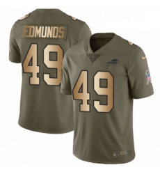 Youth Nike Buffalo Bills 49 Tremaine Edmunds Limited Olive Gold 2017 Salute to Service NFL Jersey Youth Nike Buffalo Bills 49 Tremaine Edmunds Limited Olive Gold 2017 Salute to Service NFL Jersey
