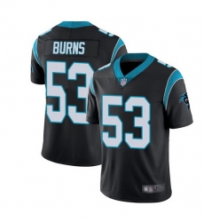 Men Carolina Panthers 53 Brian Burns Black Vapor Untouchable Limited Stitched Jersey Men Carolina Panthers 53 Brian Burns Black Vapor Untouchable Limited Stitched Jersey