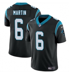 Men Carolina Panthers 6 Sam Martin Black 2025 Vapor Limited Stitched Football Jersey Men Carolina Panthers 6 Sam Martin Black 2025 Vapor Limited Stitched Football Jersey