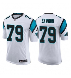 Men Carolina Panthers 79 Ikem Ekwonu 2022 White Stitched jersey Men Carolina Panthers 79 Ikem Ekwonu 2022 White Stitched jersey
