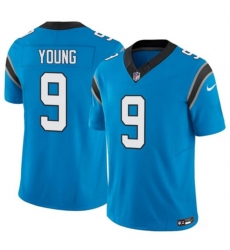 Men Carolina Panthers 9 Bryce Young Blue 2023 F U S E Vapor Untouchable Stitched Football Jersey Men Carolina Panthers 9 Bryce Young Blue 2023 F U S E Vapor Untouchable Stitched Football Jersey