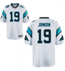 Men Nike Carolina Panthers Keshawn Johnson 19 White Vapor Limited Jersey Men Nike Carolina Panthers Keshawn Johnson 19 White Vapor Limited Jersey