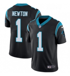 Mens Nike Carolina Panthers 1 Cam Newton Black Team Color Vapor Untouchable Limited Player NFL Jersey Mens Nike Carolina Panthers 1 Cam Newton Black Team Color Vapor Untouchable Limited Player NFL Jersey