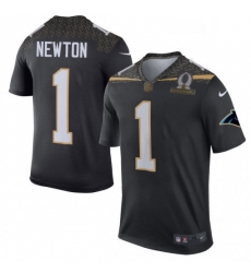Mens Nike Carolina Panthers 1 Cam Newton Elite Black Team Irvin 2016 Pro Bowl NFL Jersey Mens Nike Carolina Panthers 1 Cam Newton Elite Black Team Irvin 2016 Pro Bowl NFL Jersey