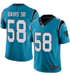 Mens Nike Carolina Panthers 58 Thomas Davis Limited Blue Rush Vapor Untouchable NFL Jersey Mens Nike Carolina Panthers 58 Thomas Davis Limited Blue Rush Vapor Untouchable NFL Jersey