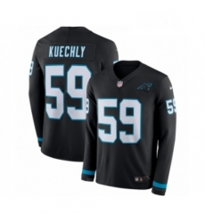 Mens Nike Carolina Panthers 59 Luke Kuechly Limited Black Therma Long Sleeve NFL Jersey Mens Nike Carolina Panthers 59 Luke Kuechly Limited Black Therma Long Sleeve NFL Jersey
