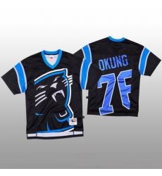 NFL Carolina Panthers 76 Russell Okung Black Men Mitchell 26 Nell Big Face Fashion Limited NFL Jersey NFL Carolina Panthers 76 Russell Okung Black Men Mitchell 26 Nell Big Face Fashion Limited NFL Jersey