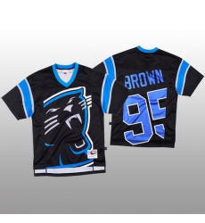 NFL Carolina Panthers 95 Derrick Brown Black Men Mitchell 26 Nell Big Face Fashion Limited NFL Jersey NFL Carolina Panthers 95 Derrick Brown Black Men Mitchell 26 Nell Big Face Fashion Limited NFL Jersey