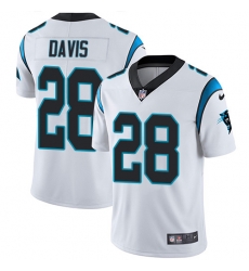 Nike Carolina Panthers 28 Mike Davis White Men Stitched NFL Vapor Untouchable Limited Jersey Nike Carolina Panthers 28 Mike Davis White Men Stitched NFL Vapor Untouchable Limited Jersey