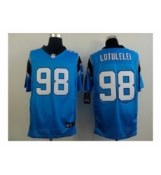 Nike Carolina Panthers 98 Star Lotulelei blue Elite NFL Jersey Nike Carolina Panthers 98 Star Lotulelei blue Elite NFL Jersey