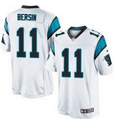 Nike Panthers #11 Brenton Bersin White Team Color Mens Stitched NFL Elite Jersey Nike Panthers #11 Brenton Bersin White Team Color Mens Stitched NFL Elite Jersey