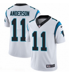 Nike Panthers 11 Robby Anderson White Men Stitched NFL Vapor Untouchable Limited Jersey Nike Panthers 11 Robby Anderson White Men Stitched NFL Vapor Untouchable Limited Jersey