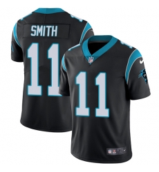 Nike Panthers #11 Torrey Smith Black Team Color Mens Stitched NFL Vapor Untouchable Limited Jersey Nike Panthers #11 Torrey Smith Black Team Color Mens Stitched NFL Vapor Untouchable Limited Jersey