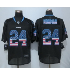 Nike Panthers #24 Josh Norman Black Mens Stitched NFL Elite USA Flag Fashion Jersey Nike Panthers #24 Josh Norman Black Mens Stitched NFL Elite USA Flag Fashion Jersey